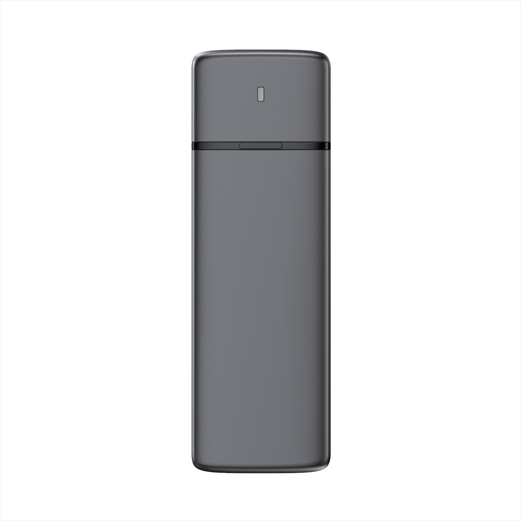 Caja Externa M.2 (NGFF) ASM2-002G SATA/NVME a USB3.1/USB3.2 GEN2, Gris
