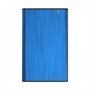Caja Externa 2,5" ASE-2525BLU 9.5mm SATA a USB 3.0/USB3.1 Gen1, Azul