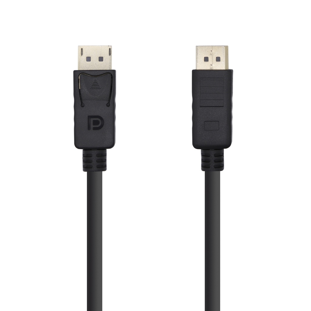 Cable Displayport V1.2 4K@60HZ, DP/M-DP/M, Negro, 10m