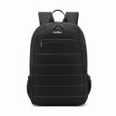 MOCHILA PORTATIL 15.6" NEGRO IMPERMEABLE