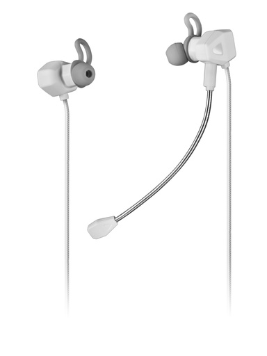 [MIHXW] MIHXW Blanco, Auriculares In-Ear, Micrófono, PS4/PS5/XBOX/SWITCH/PC