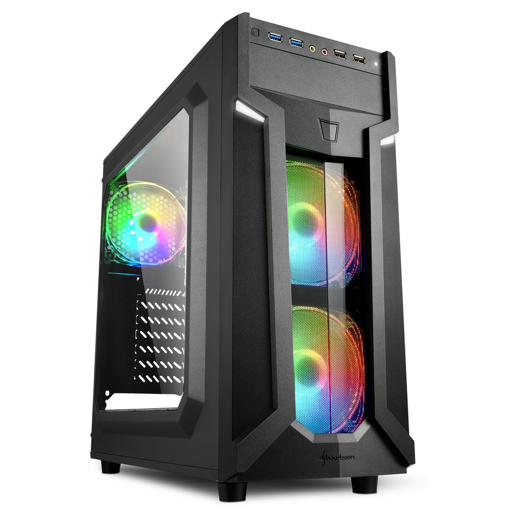 VG6-W RGB Midi Tower Negro