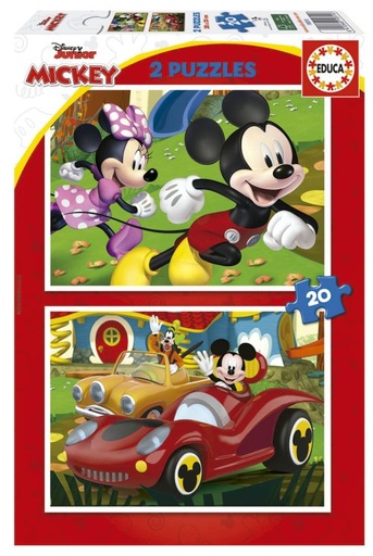 MICKEY MOUSE FUN HOUSE 2X20 PIEZAS