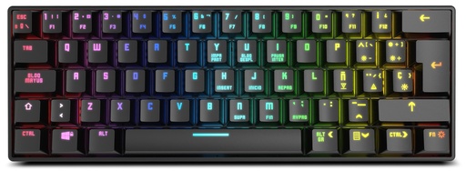 [NXKROMKLSTRSP] Kluster teclado Juego USB + Bluetooth Negro