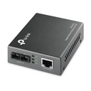 Omada MC210CS convertidor de medio 1000 Mbit/s 1310 nm Monomodo Negro