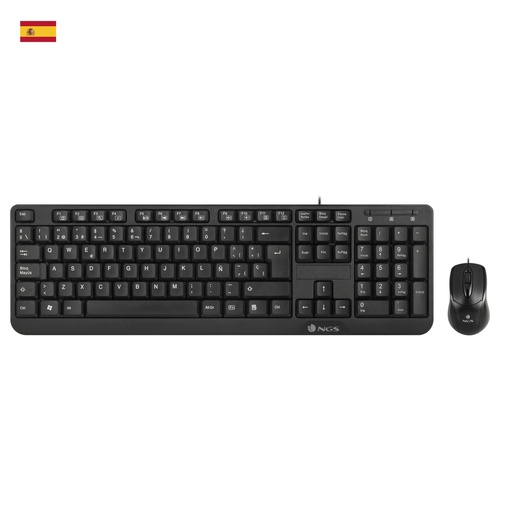 [NGS-KEYBOARD-0271] Cocoa Kit (Español), QWERTY
