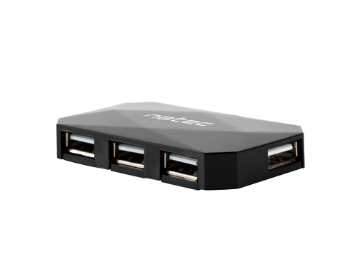 [NHU-0647] NHU-0647 hub de interfaz USB 2.0 480 Mbit/s Negro