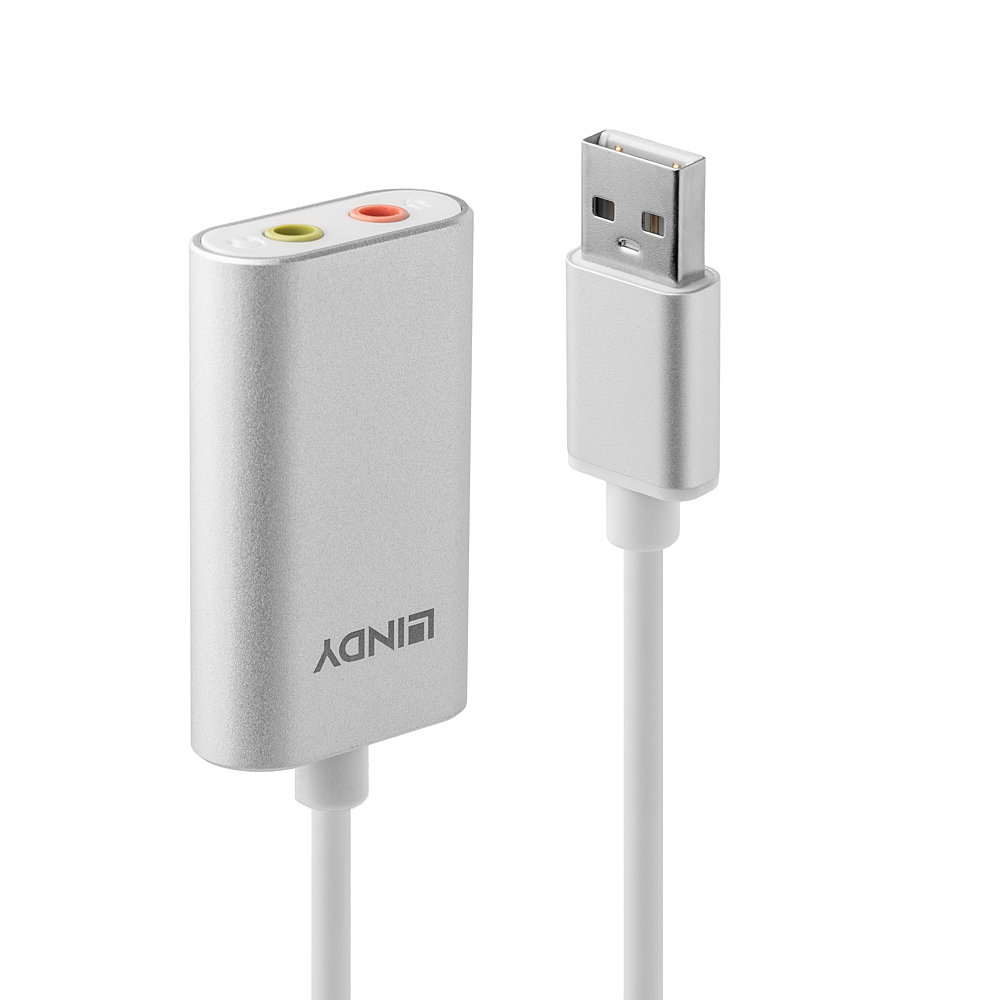 [42926] 42926 convertidor de audio Plata, Blanco