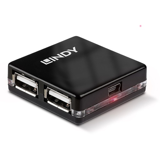 [42742] 42742 hub de interfaz 480 Mbit/s Negro
