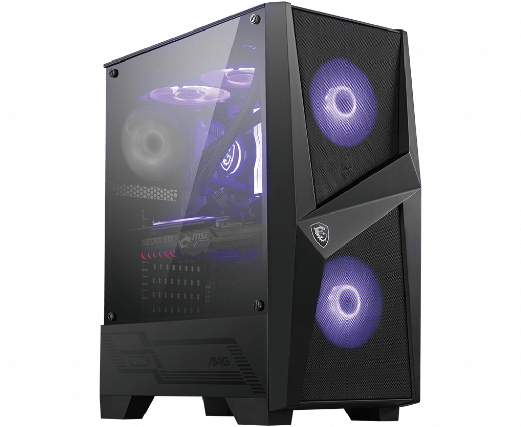 MAG Forge 100M Midi Tower Negro, Transparente