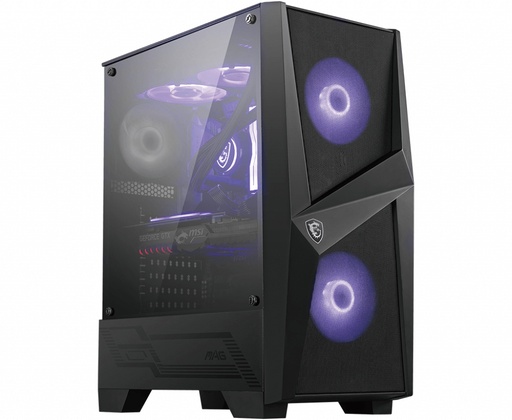 [MAG FORGE 100M] MAG Forge 100M Midi Tower Negro, Transparente