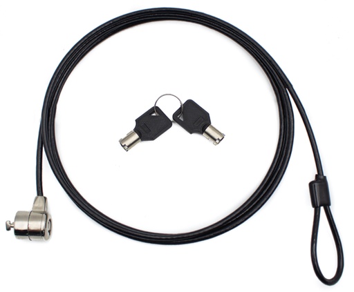 [NXSC001] Cable seguridad con doble llave 1.8m