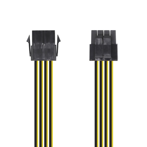 [A131-0419] Cable Alimentación, 8pin/H-4+4pin/M, 30cm