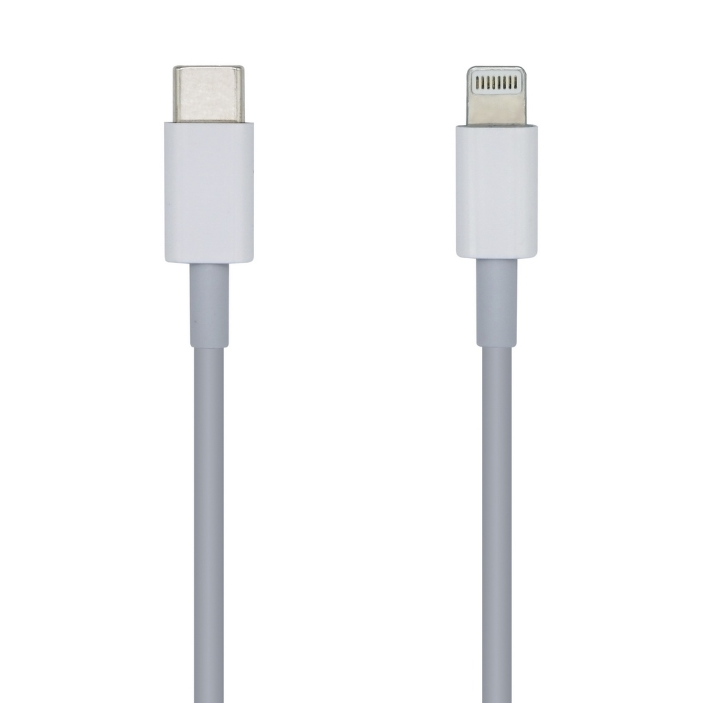 Cable USB 2.0 USB-? A Lightning PD 2A, Lightning/M-USB-?/M, Blanco, 1.0m