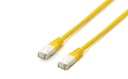 605667 cable de red Amarillo 0,5 m Cat6a S/FTP (S-STP)