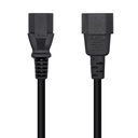 Cable Alimentación CPU, C13/H-C14/M, Negro, 3.0m