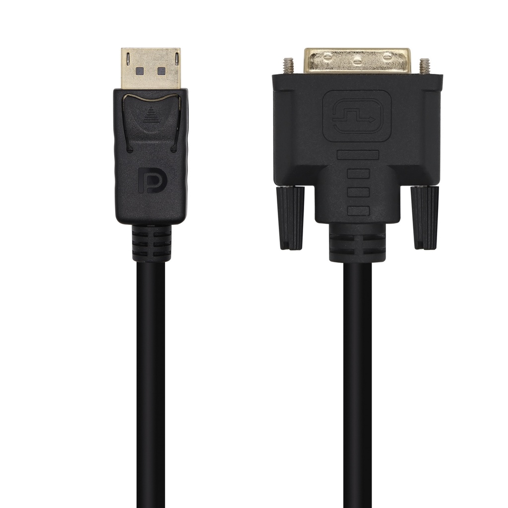 Cable Conversor DisplayPort A DVI, DP/M-DVI/M, Negro, 3.0m