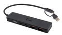 Metal USB-A/USB-C HUB 2x USB 3.0 + 2x USB-C (10 Gbps)