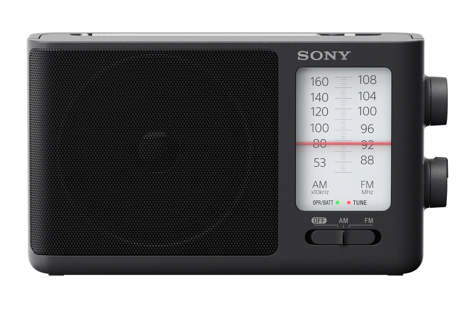 ICF506 radio Portátil Negro