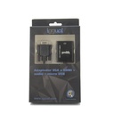 Adaptador VGA a HDMI + audio + microUSB