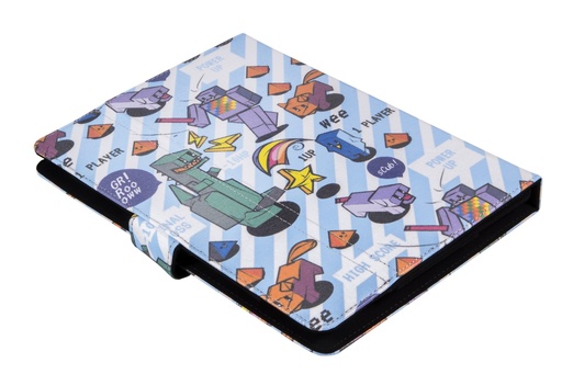 [111934640199] Funda Universal Estampada PIXEL GAMER (9 - 10,1")