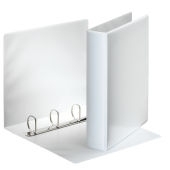 [49704] Presentation Ring Binders carpeta de cartón A4 Blanco