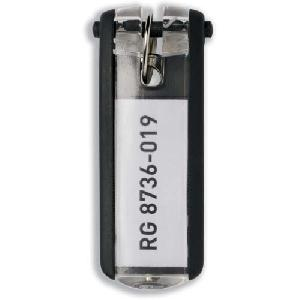 [195701] KEY CLIP Negro 6 pieza(s)