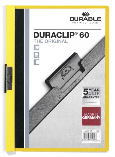 [220904] DURACLIP 60 archivador Amarillo