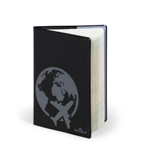 [214401] 214401 protector para pasaporte Negro