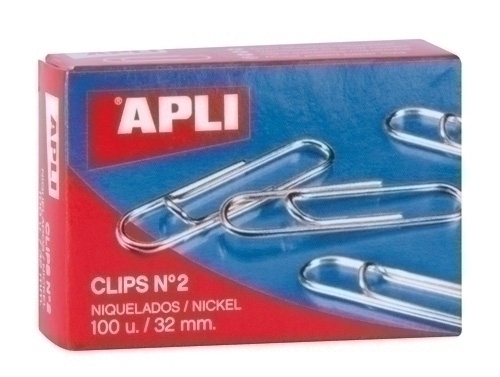 CLIP APLI Nº2 (32 mm) NIQ.Cj.100