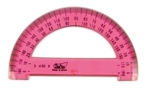 SEMICIRCULO CRISTAL SAFTA 9 CENTIMETROS