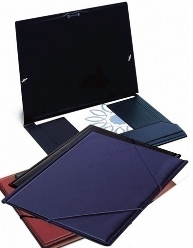 CARPETA GOMAS IBER.PVC Fº NEGRO