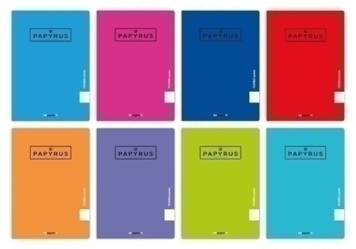LIBRETA PAPYRUS A5+ 48h 90g PP P.3,5 SUR - Pack de 10 unidades