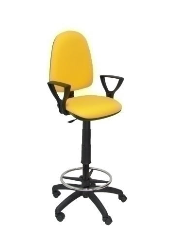 [T04CPBALI100BGOLF] TABURETE PIQUERAS AYNA C/BRAZOS AMARILLO