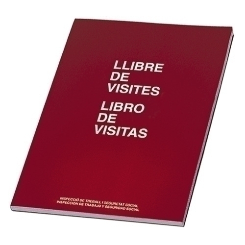 LIBRO CONTAB. A4 Nº 98 VISITAS CAT/CASTE