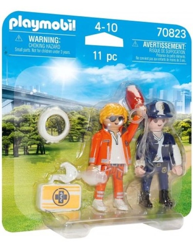 DUO PACK DOCTOR Y POLICIA PLAYMOBIL