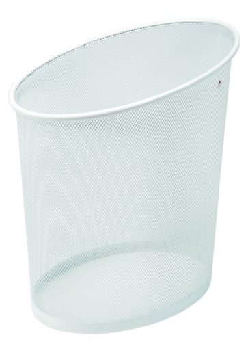 [ALMESHCORB BL] PAPELERA ALBA REJILLA BLANCO