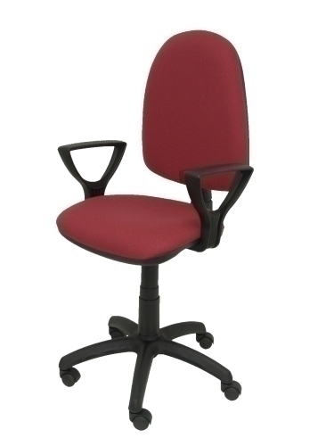 [04CPBALI933BGOLF] SILLA PIQUERAS AYNA C/BRAZOS GRANATE