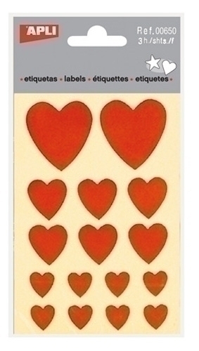 [00650] GOMETS APLI (00650) EyC Bl.3h CORAZ.ROJO