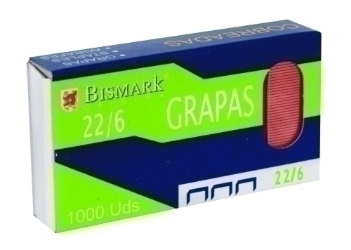 [312590] GRAPAS BISMARK 22/6 COBR. cj.1000