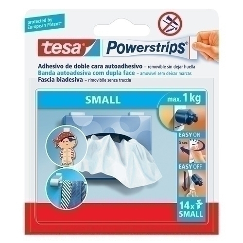 [58560-00000-01] CINTA DOBLE CARA TESA STRIPS TIRA est.14