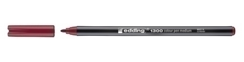 ROTUL.EDDING 1300  CARMIN - Pack de 5 unidades