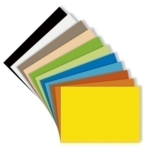 CARTULINA 50x65 IRIS 185g NEGRO P/125