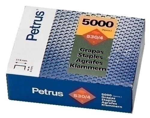 [77506] GRAPAS PETRUS CLAV.530/ 4 COBR. cj.5000