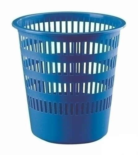 [306-07] PAPELERA FAIBO REJILLA 16.L AZUL