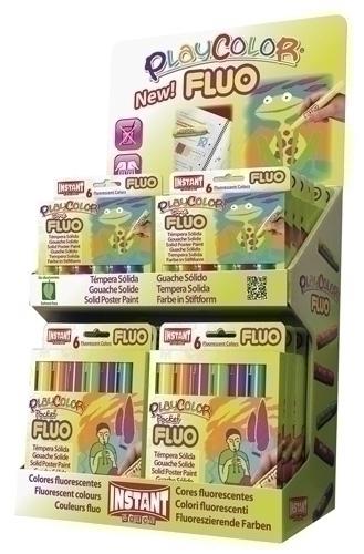 [10701] TEMPERA INSTANT PLAYC. FLUO EX.144