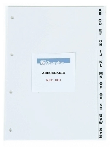 [1031-11] INDICE LISTIN TF.IBERP.PVC A-Z 12 p. 4 t