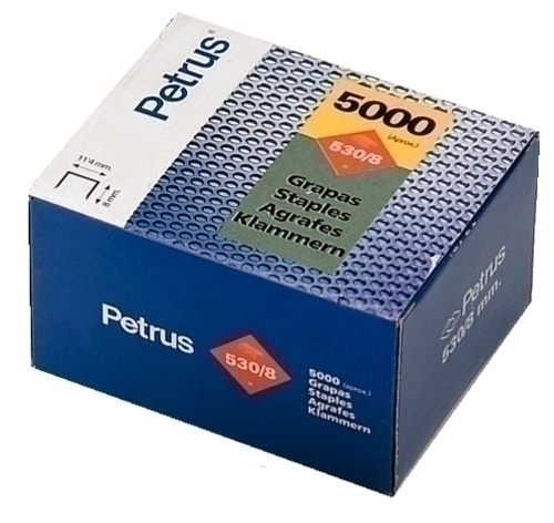 [77507] GRAPAS PETRUS CLAV.530/ 6 COBR. cj.5000