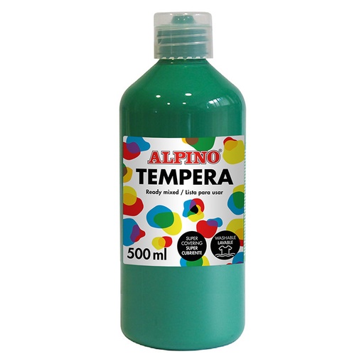 [DM010179] DM010179 tempera 500 ml Botella Verde