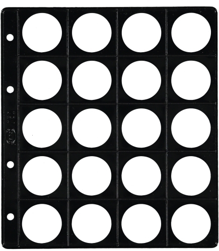 [75200] FUNDA para MONEDAS PARDO ALMA NEG. Ø 33